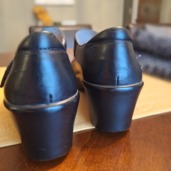 Mary Jane Black Leather Alegria Shoes With Easy Closure Sz 38 (8) - Picture 10 of 16